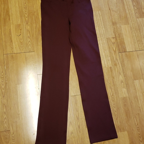 Betabrand Pants - Betabrand magenta straight leg pants Sz small